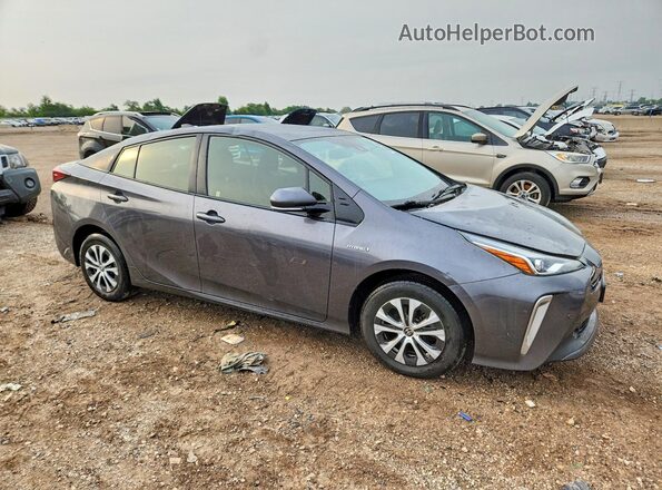 JTDL9RFU4L3013774 2020 TOYOTA PRIUS Gray Передня права чверть