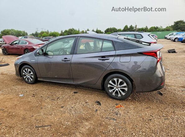 JTDL9RFU4L3013774 2020 TOYOTA PRIUS Gray Задня ліва чверть