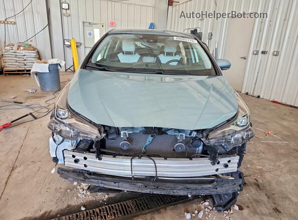 JTDL9RFU6K3005156 2019 TOYOTA PRIUS Turquoise წინა ხედი