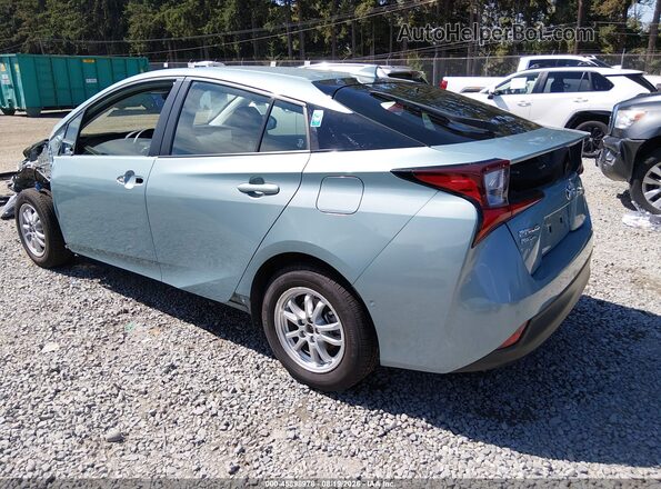 JTDL9RFU6K3010311 2019 TOYOTA PRIUS Blue უკანა მარცხენა