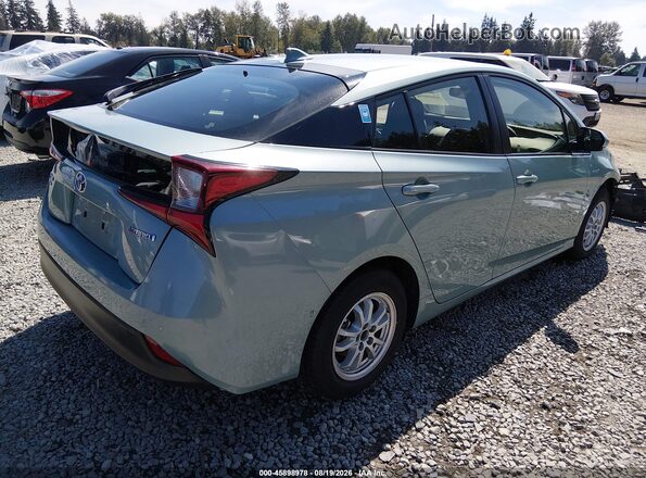 JTDL9RFU6K3010311 2019 TOYOTA PRIUS Blue უკანა მარჯვენა