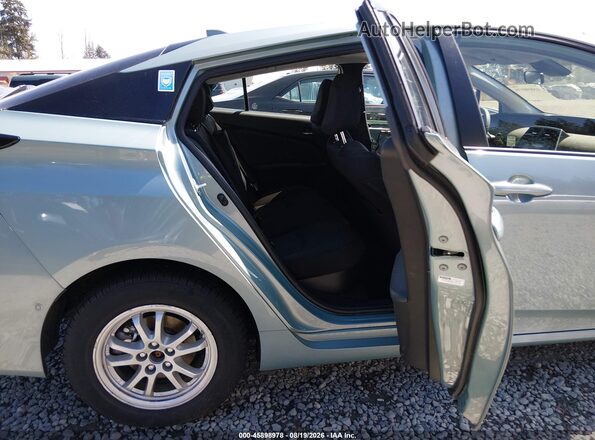 JTDL9RFU6K3010311 2019 TOYOTA PRIUS Blue VIN კოდის სტიკერის ხედი