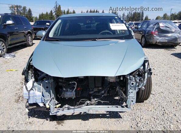 JTDL9RFU6K3010311 2019 TOYOTA PRIUS Blue უკანა სალონის ხედი