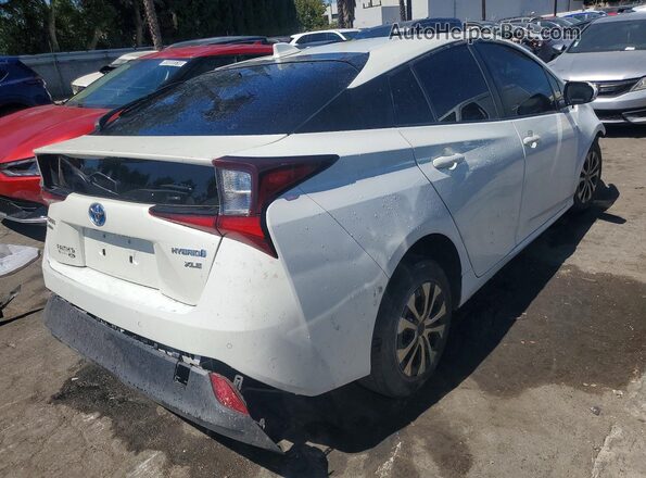 JTDL9RFU7L3015647 2020 TOYOTA PRIUS White Rear right