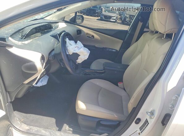 JTDL9RFU7L3015647 2020 TOYOTA PRIUS White Front interior view