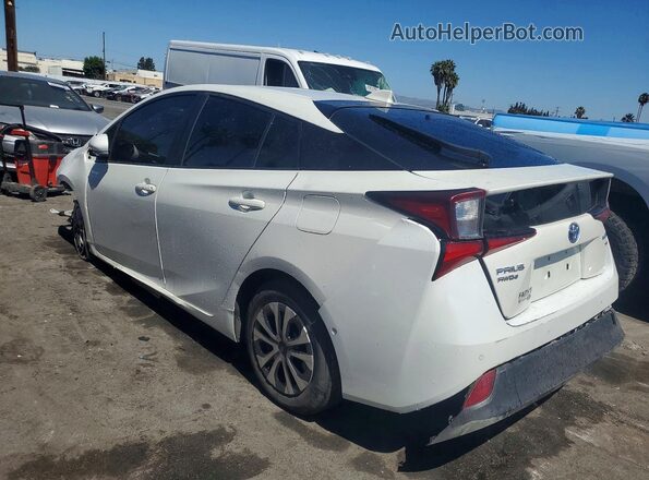 JTDL9RFU7L3015647 2020 TOYOTA PRIUS White Rear left