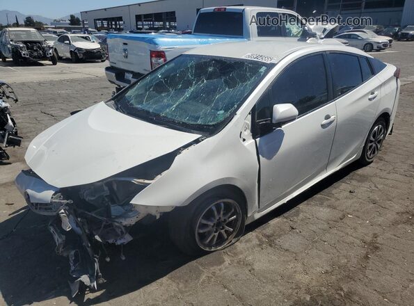 JTDL9RFU7L3015647 2020 TOYOTA PRIUS White 