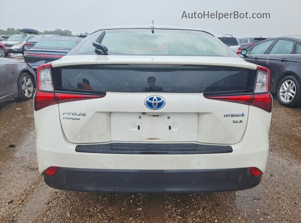 JTDL9RFU8K3012478 2019 TOYOTA PRIUS White Rear view