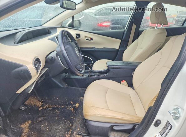JTDL9RFU8K3012478 2019 TOYOTA PRIUS White Front interior view