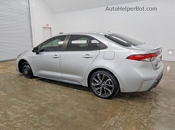 JTDM4MCE2NJ093545 2022 TOYOTA COROLLA Silver უკანა მარცხენა