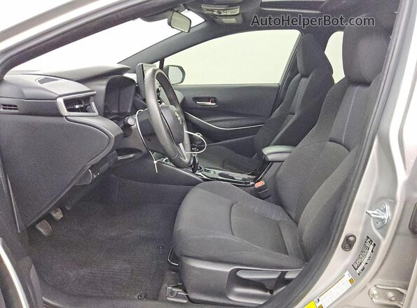 JTDM4MCE2NJ093545 2022 TOYOTA COROLLA Silver წინა სალონის ხედი