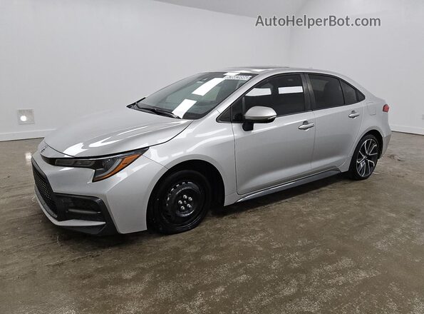 JTDM4MCE2NJ093545 2022 TOYOTA COROLLA Silver 