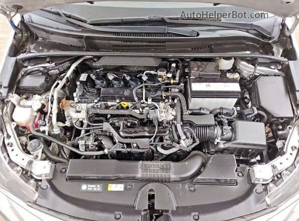 JTDM4MCE2NJ093545 2022 TOYOTA COROLLA Silver უკანა სალონის ხედი