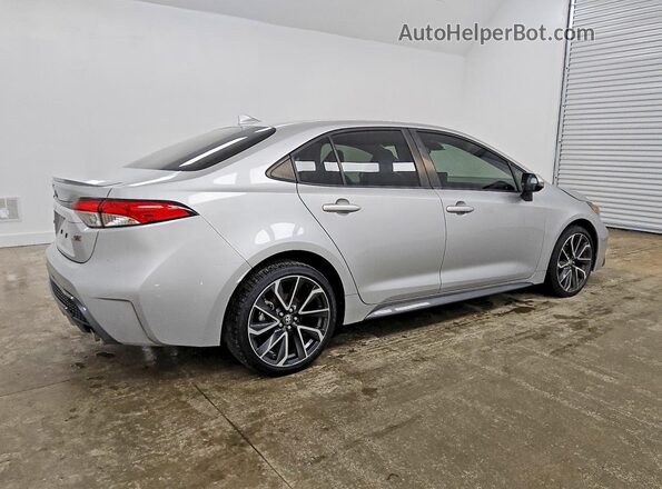 JTDM4MCE2NJ093545 2022 TOYOTA COROLLA Silver უკანა მარჯვენა