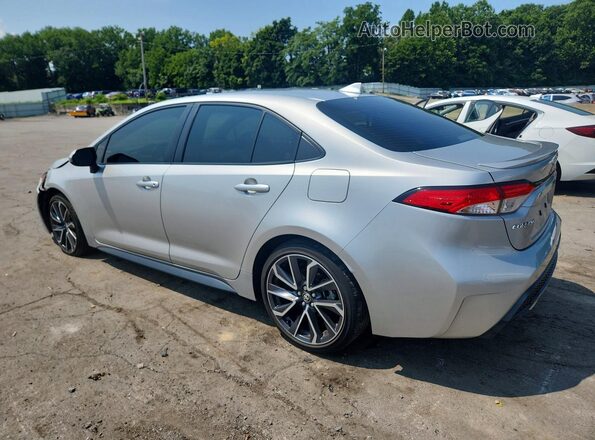 JTDM4MCE4NJ093093 2022 TOYOTA COROLLA Silver Tył lewy
