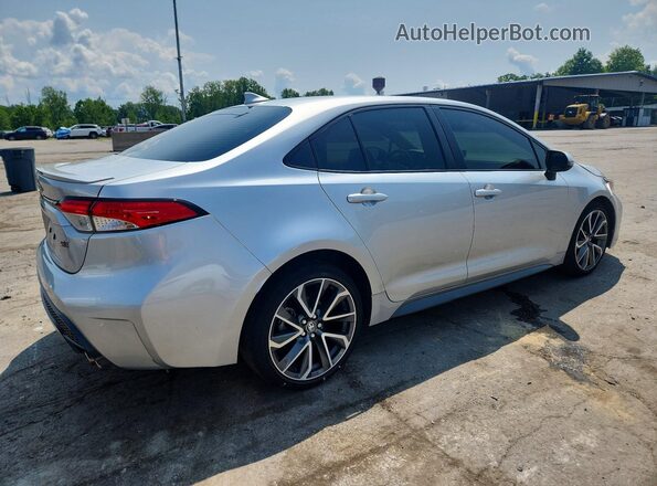 JTDM4MCE4NJ093093 2022 TOYOTA COROLLA Silver Tył prawy