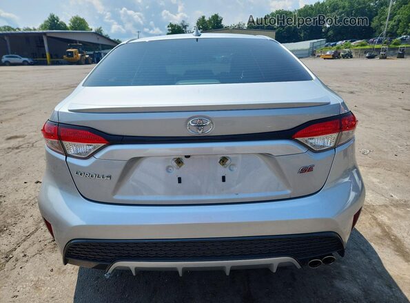 JTDM4MCE4NJ093093 2022 TOYOTA COROLLA Silver Widok z tyłu