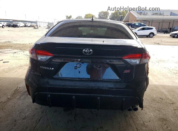 JTDP4MCE1P3516054 2023 TOYOTA COROLLA Black Vista trasera