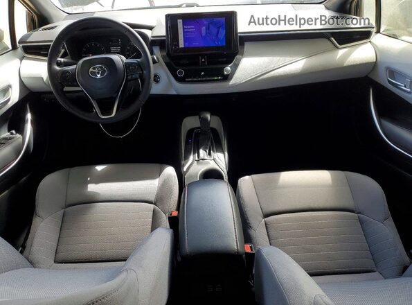 JTDP4MCE1P3516054 2023 TOYOTA COROLLA Black Vista del salpicadero