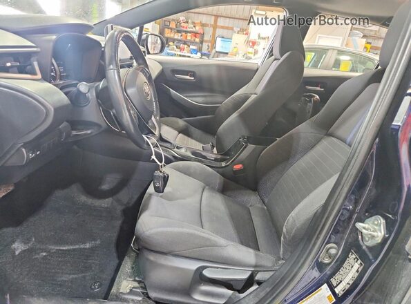 JTDP4MCE3MJ076250 2021 TOYOTA COROLLA Blue წინა სალონის ხედი