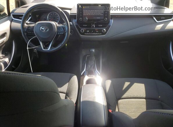 JTDP4MCE4MJ058503 2021 TOYOTA COROLLA Черный Вид панели приборов
