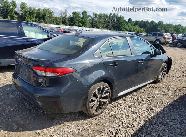 JTDP4MCE4MJ058503 2021 TOYOTA COROLLA Черный Задняя правая четверть