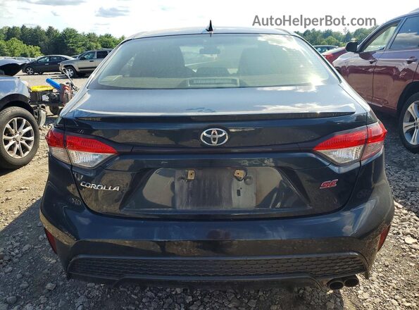 JTDP4MCE4MJ058503 2021 TOYOTA COROLLA Черный Вид сзади
