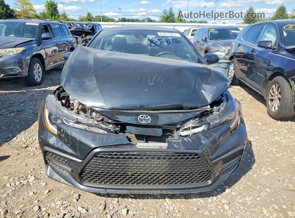 JTDP4MCE4MJ058503 2021 TOYOTA COROLLA Черный Вид спереди
