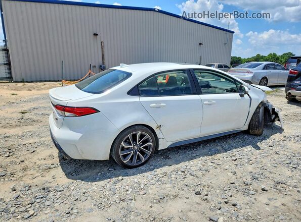 JTDP4MCE5N3500436 2022 TOYOTA COROLLA White Tył prawy