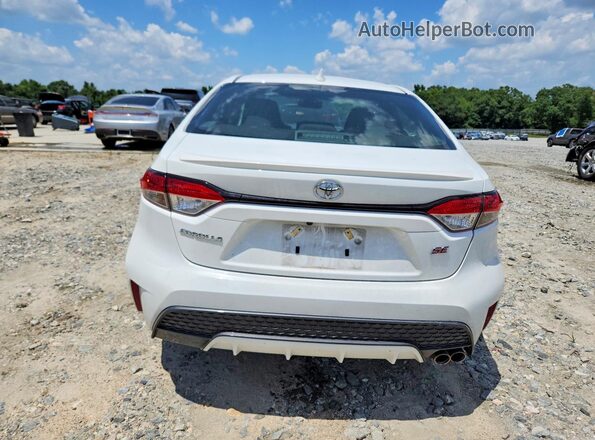 JTDP4MCE5N3500436 2022 TOYOTA COROLLA White Widok z tyłu