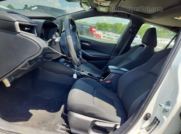 JTDP4MCE5N3500436 2022 TOYOTA COROLLA White Widok wnętrza z przodu