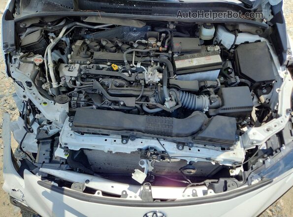 JTDP4MCE5N3500436 2022 TOYOTA COROLLA White Widok wnętrza z tyłu