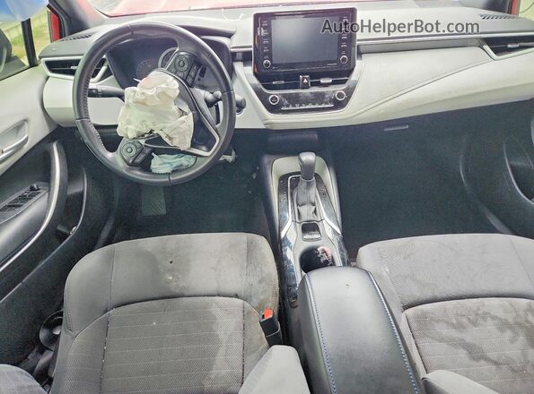 JTDP4MCE8MJ064871 2021 TOYOTA COROLLA Red Vista del salpicadero