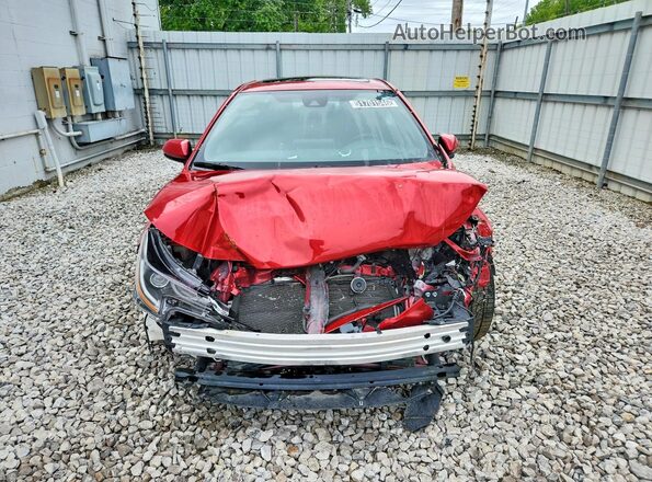 JTDP4MCE8MJ064871 2021 TOYOTA COROLLA Red Vista frontal