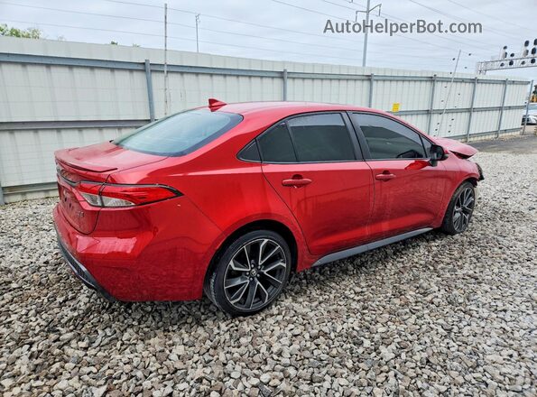 JTDP4MCE8MJ064871 2021 TOYOTA COROLLA Red Trasero derecho