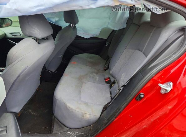 JTDP4MCE8MJ064871 2021 TOYOTA COROLLA Red Vista de los asientos traseros
