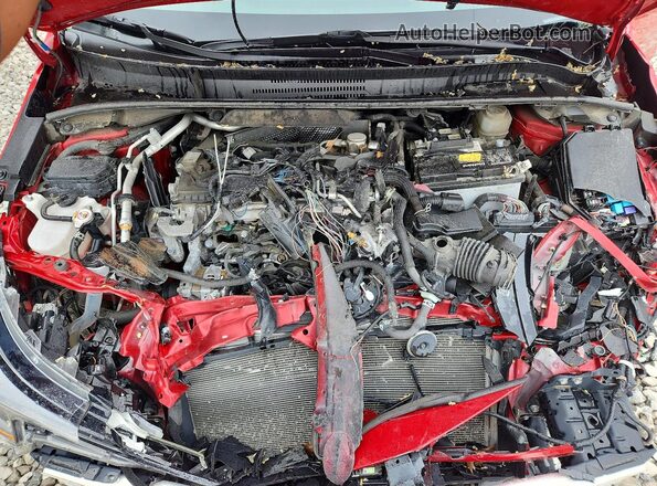 JTDP4MCE8MJ064871 2021 TOYOTA COROLLA Red Vista interior trasera