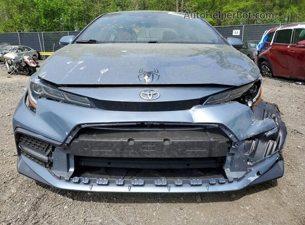 JTDP4RCE2LJ033322 2020 TOYOTA COROLLA Silver Вид спереду