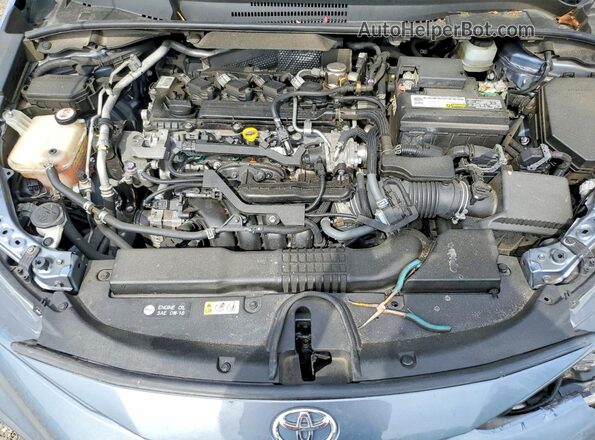 JTDP4RCE2LJ033322 2020 TOYOTA COROLLA Silver Вид задньої частини салону