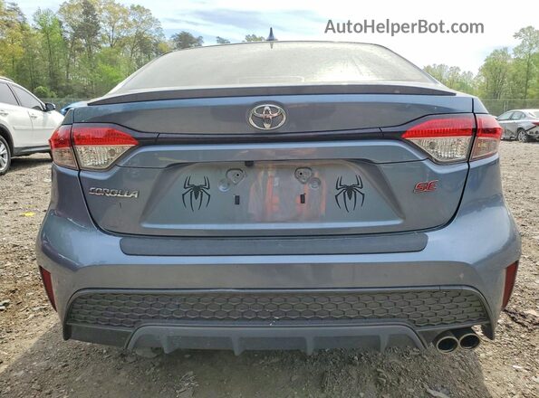 JTDP4RCE2LJ033322 2020 TOYOTA COROLLA Silver Вид ззаду