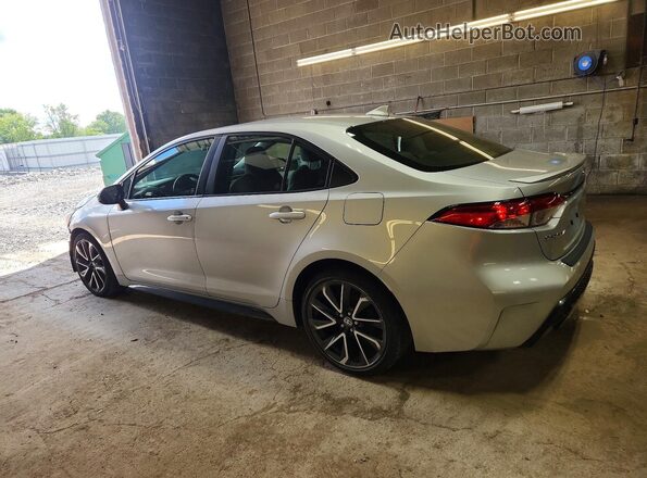 JTDP4RCE3LJ016738 2020 TOYOTA COROLLA Silver Задня ліва чверть