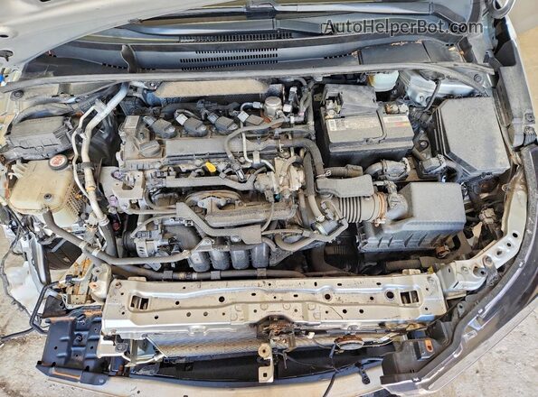 JTDP4RCE3LJ016738 2020 TOYOTA COROLLA Silver Вид задньої частини салону