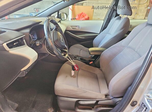 JTDP4RCE3LJ016738 2020 TOYOTA COROLLA Silver Вид салону спереду