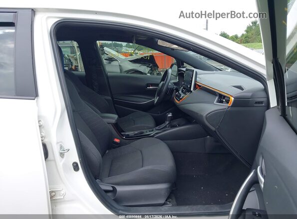 JTDP4RCE4LJ050154 2020 TOYOTA COROLLA White Widok wnętrza z przodu