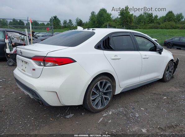 JTDP4RCE4LJ050154 2020 TOYOTA COROLLA White Tył prawy