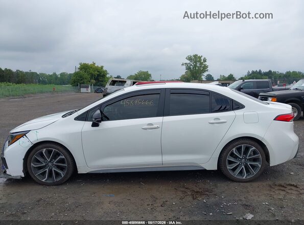 JTDP4RCE4LJ050154 2020 TOYOTA COROLLA White Widok wnętrza 360 stopni