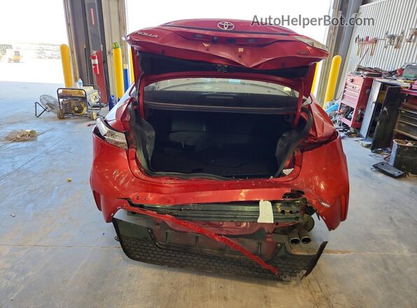 JTDP4RCE7LJ018007 2020 TOYOTA COROLLA Red Հետևի տեսք