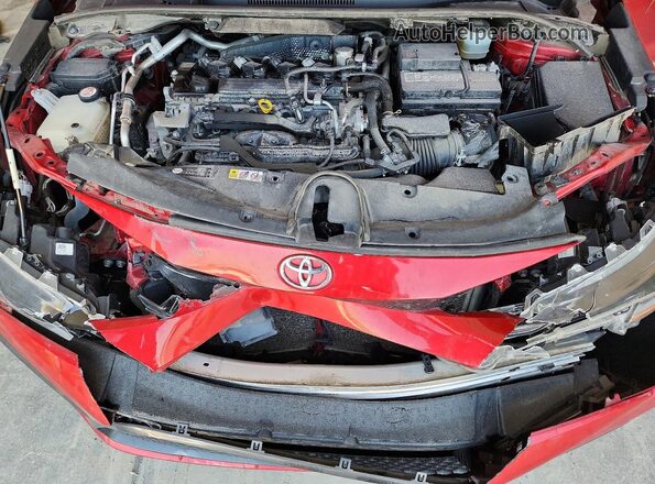 JTDP4RCE7LJ018007 2020 TOYOTA COROLLA Red Սալոնի հետևի տեսք