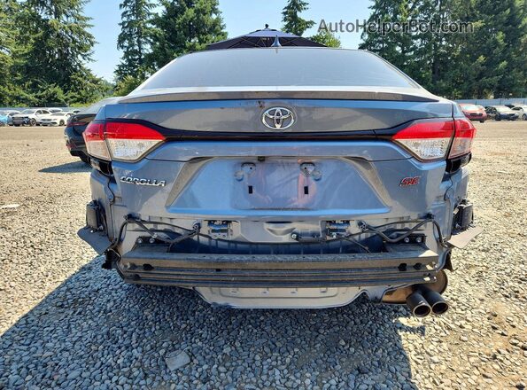 JTDP4RCE8LJ004892 2020 TOYOTA COROLLA Silver Rear view