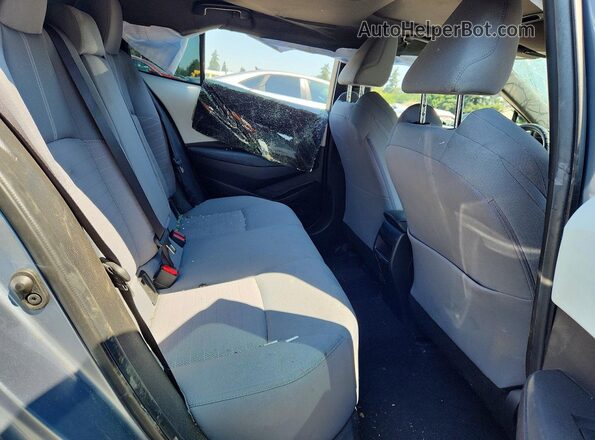 JTDP4RCE8LJ004892 2020 TOYOTA COROLLA Silver Rear seats view